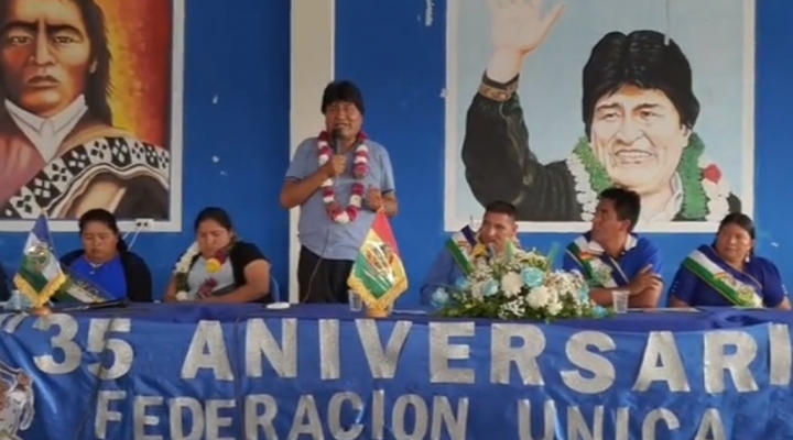 Morales dice que resultados del balotaje, para el MAS, dejan "mucho que desear”