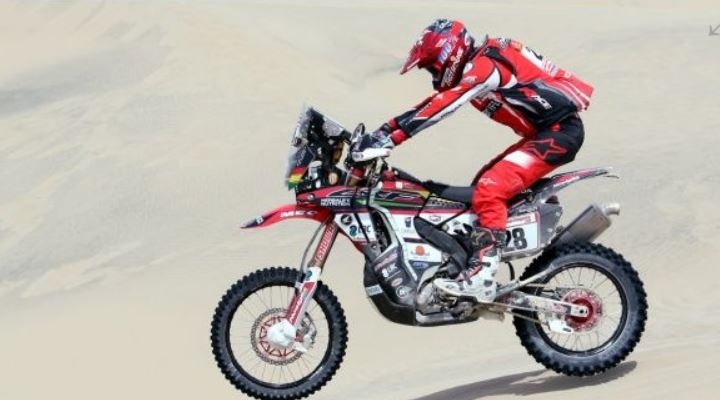 Daniel Nosiglia clasifica en segundo lugar de la novena etapa e ingresa al “top ten” del Dakar