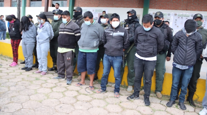 FELCN desarticula al clan Quintana Zamora y afecta $us 10,5 millones al narcotráfico