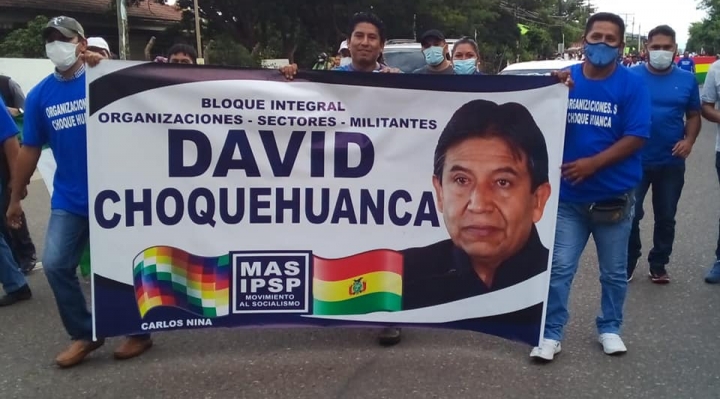 Bloque Choquehuanca pide a Evo Morales “no más intromisión en el gobierno” 
