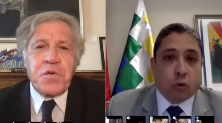 Mira el debate Almagro versus Arce en el Consejo Permanente de la OEA