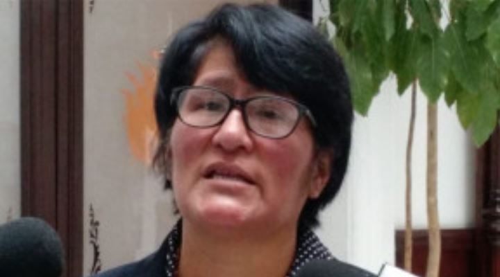 Diputada Calcina denuncia “intento de extorsión” en bancada de Demócratas