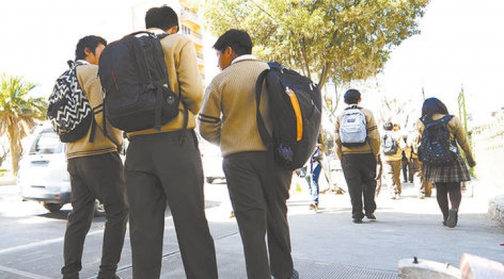 La clases semipresenciales comenzarán en cinco distritos de El Alto y en las periferias de La Paz