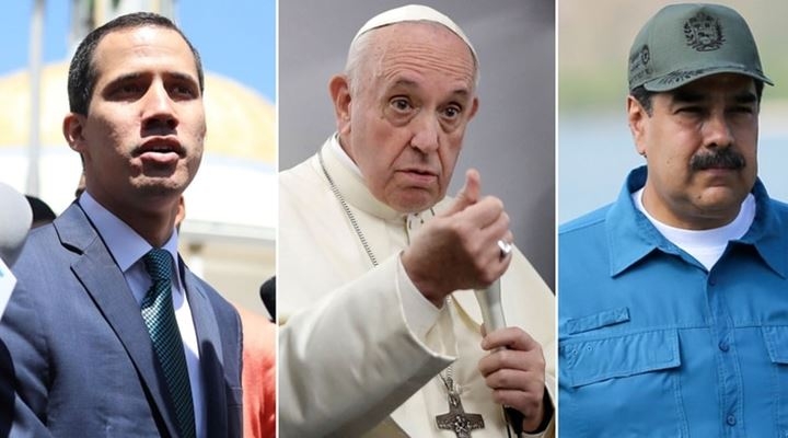 El Papa dispuesto a mediar en Venezuela "si ambas partes lo quieren"
