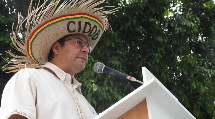 Arce resalta la representación “orgánica” de la Cidob que pide intermediar en el diálogo con los marchistas