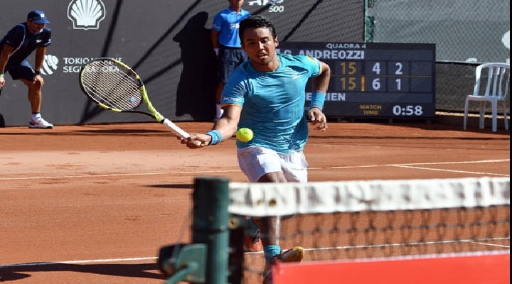 Hugo Dellien ganó al argentino Andreozzi y pasó a segunda ronda del ATP de Río
