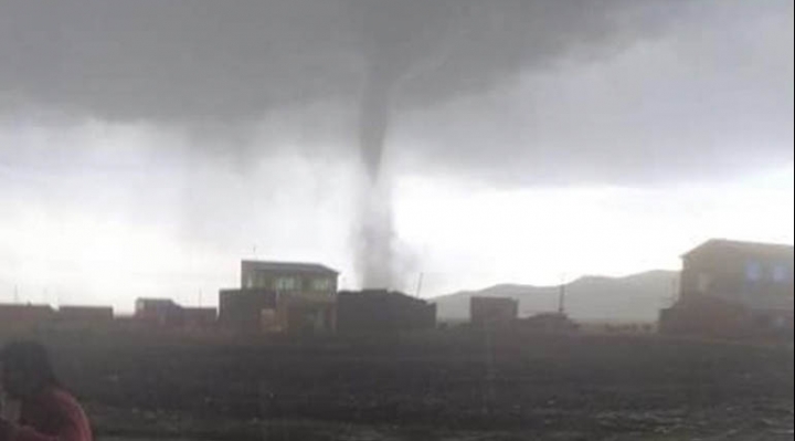 Tornado en Laja deja al menos un muerto y 15 heridos