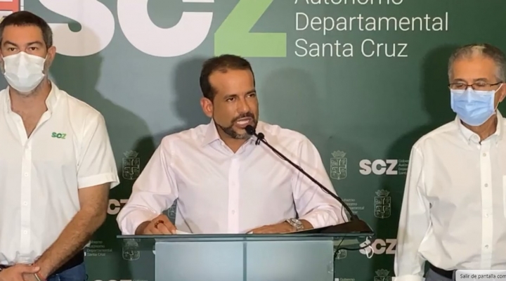 Camacho anuncia que Santa Cruz impulsará y socializará el federalismo