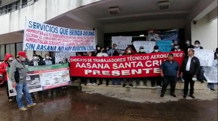 Trabajadores de Aasana confirman paro indefinido; Gobierno anuncia plan de contingencia