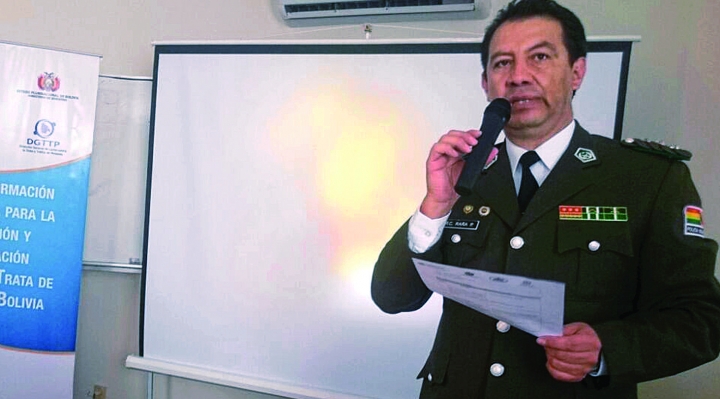 Fiscal asegura que coronel Raña fue acusado en presencia del presidente Morales