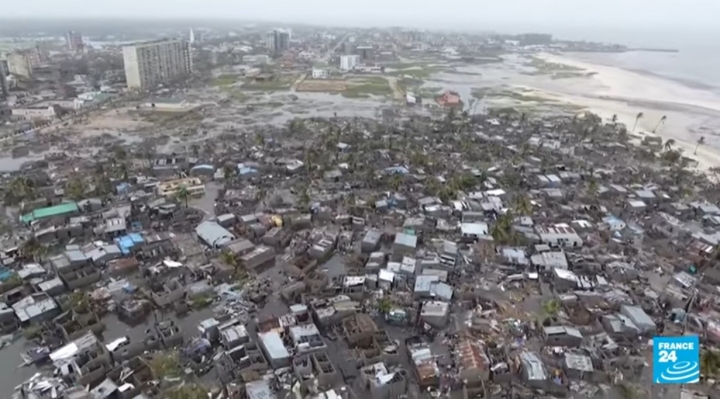 Mortífero ciclón destruye el 90% de ciudad africana