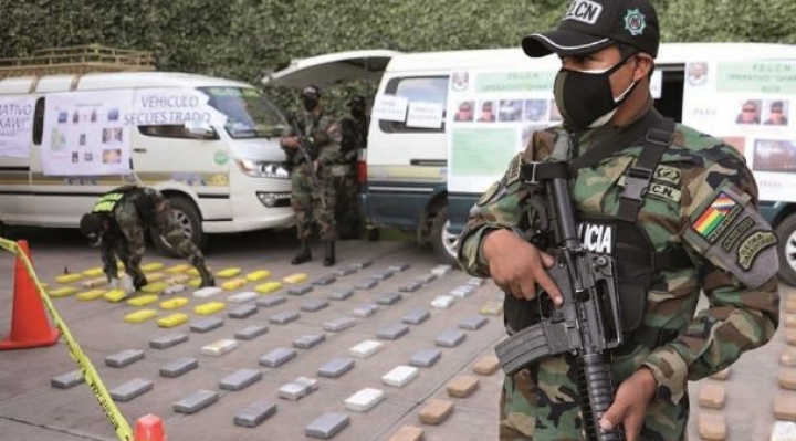 Bolivia no es centro para la producción de droga con destino a EEUU y Europa, según el Gobierno