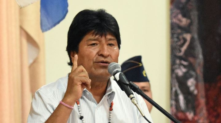 Evo dice que Bolivia no está aislada por su apoyo a Maduro y que “pueblos dignos” lo respaldan