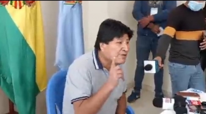 Morales crítica a la justicia por no tener detenidos por el caso “audios” que denunció