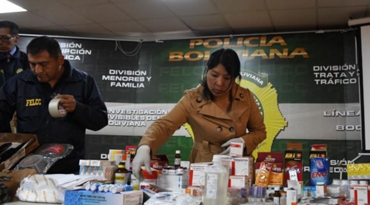 Banda de falsificadores traficó más de 100 tipos de medicamentos y se alistan operativos en farmacias