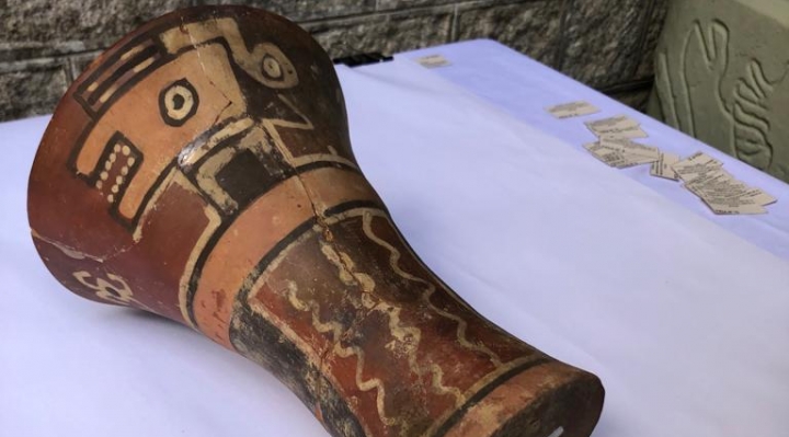 EEUU devuelve 22 piezas de cerámica precolombina pertenecientes al patrimonio cultural de Bolivia 