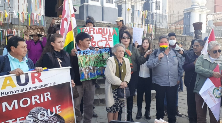 Presentan acción popular contra Choquehuanca por actividades petroleras en Tariquía