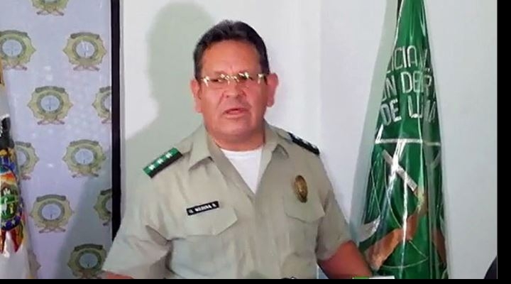 Jefe policial dice que reporte que lo vincula con supuesto narco es un “delito imposible”