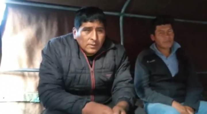 Tercer día de movilización cocalera en La Paz deja dos aprehendidos