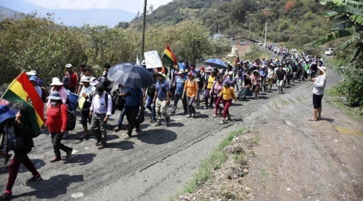 La Adepcoca orgánica no descarta bloqueo de vías tras arribo de su marcha