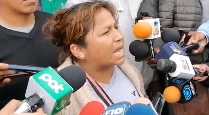 Policía aprehende a dirigente cocalera yungueña Rosalba Vargas