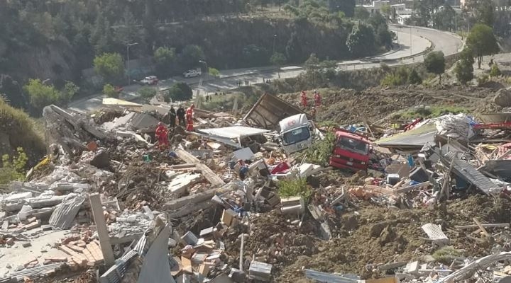 Al menos hay tres desaparecidos después del deslizamiento en San Jorge Kantutani