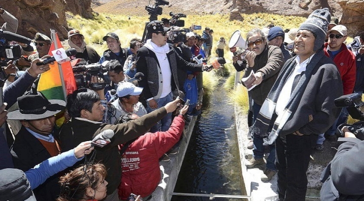 Evo señala que Choquehuanca dijo que el “juicio por el Silala era fácil de ganar”