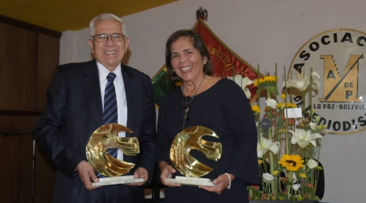 Talavera y Sánchez reciben el Premio Nacional de Periodismo y reivindican la libertad de expresión