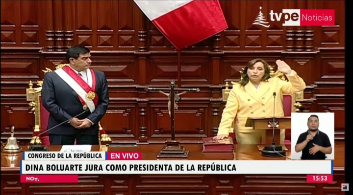 Dina Boluarte Asume Como Nueva Presidenta Del Perú Ante Destitución De Pedro Castillo Por 5538