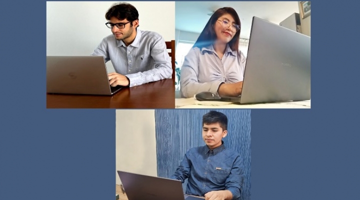 Tres universitarios bolivianos destacan en la sexta versión de “Semillas para el Futuro” 