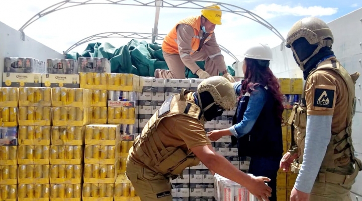 Operativos carnavaleros: Aduana comisa 16.225 litros de bebidas alcohólicas en Oruro