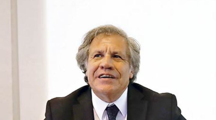 Sobre apoyo a Evo, Almagro dijo en Bolivia que sería "discriminatorio", en Argentina que "no es un DDHH" y en Chile se "enredó"