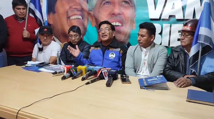 Vice del MAS afirma que elección de Arce fue un "error": "Arce ha nacido para ser mandado" 