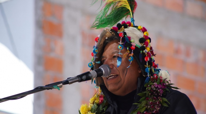 Choquehuanca: "Nuestra lucha es para que un día Bolivia no tenga más pobres"  