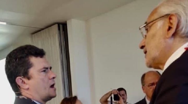 Mesa habló con Sergio Moro sobre el peligro de crecimiento de corrupción en América Latina