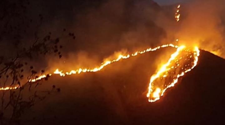 Incendio en la Reserva de Sama ya afecta a cuatro comunidades en Tarija