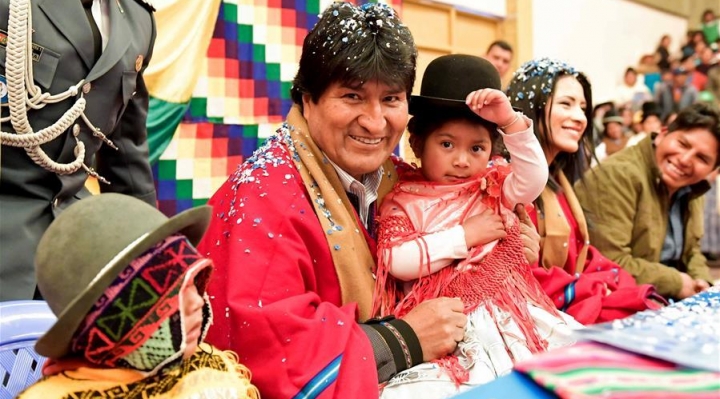 Presidente Morales reafirma “compromiso de luchar” contra toda forma de violencia hacia los menores 