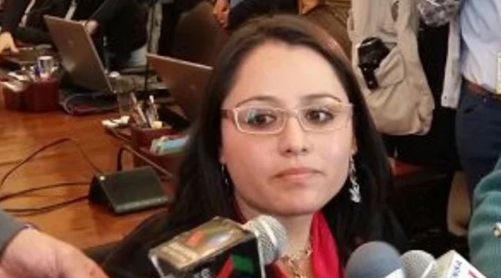 Andrea Cornejo reemplaza a Pedro Susz en la presidencia del Concejo Municipal de La Paz