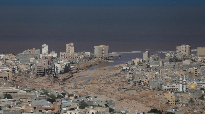 Asciende a 11.300 las víctimas en Libia tras el paso del ciclón Daniel