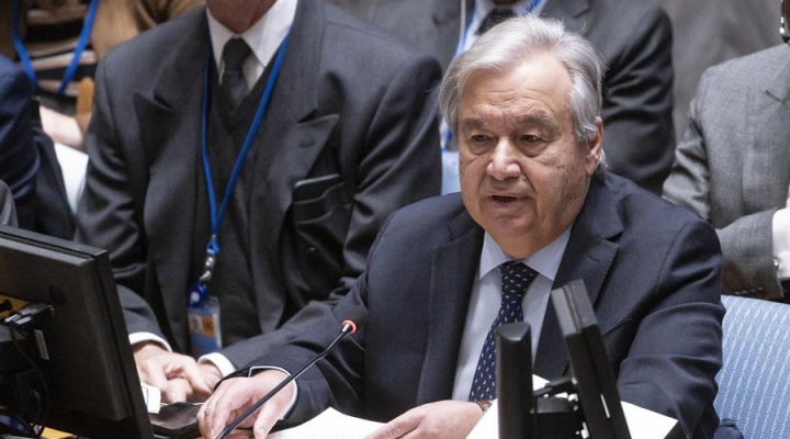 Guterres llama al Consejo de Seguridad para tratar de forzar un alto al fuego en Gaza