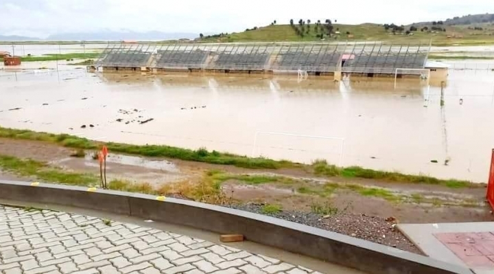 Al menos 40 viviendas fueron dañadas por las lluvias en Huarina que se declara en alerta roja