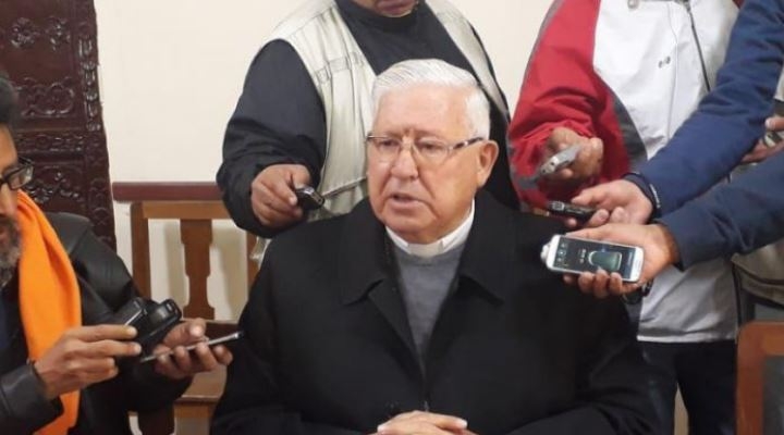 Arzobispo de Sucre: pedido de un magistrado a un juez demuestra la falta de independencia de poderes