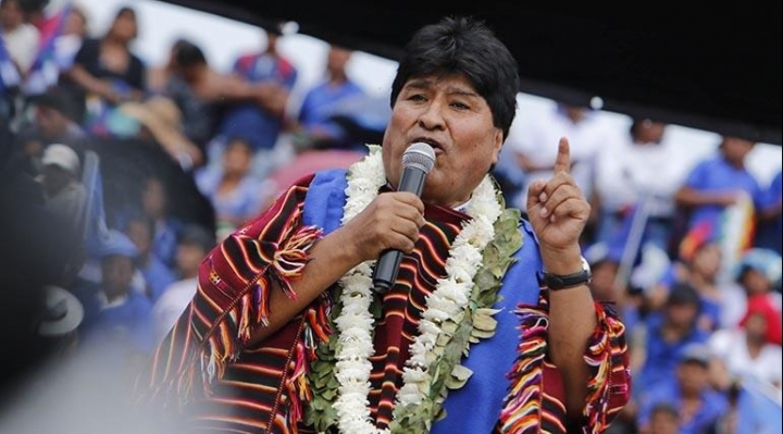 Evo Morales: “Si no quiere de buenas, (será) de malas y eso es con movilización”