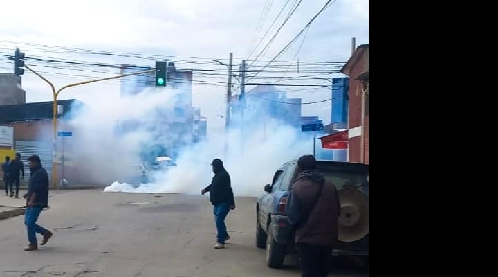 Vecinos de Sacaba protestan y exigen la alternancia en el Concejo Municipal