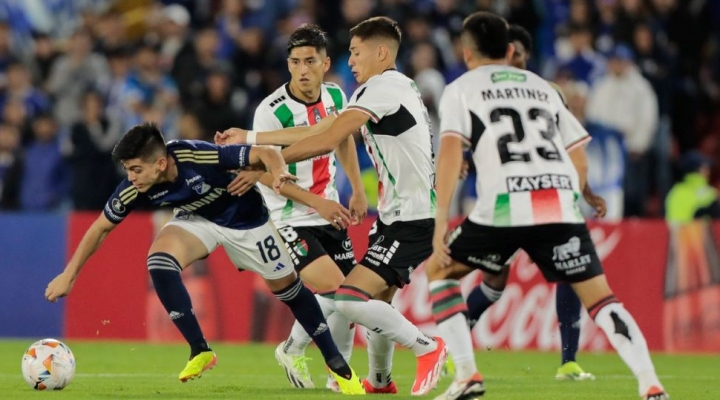 Palestino evita la clasificación anticipada de Bolívar con un gol a los 92 minutos