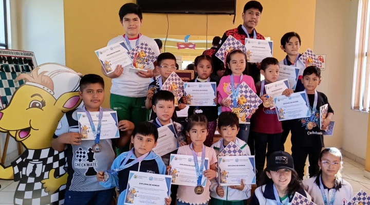 Ajedrez: Bolivia completa su selección para el Panamericano Escolar