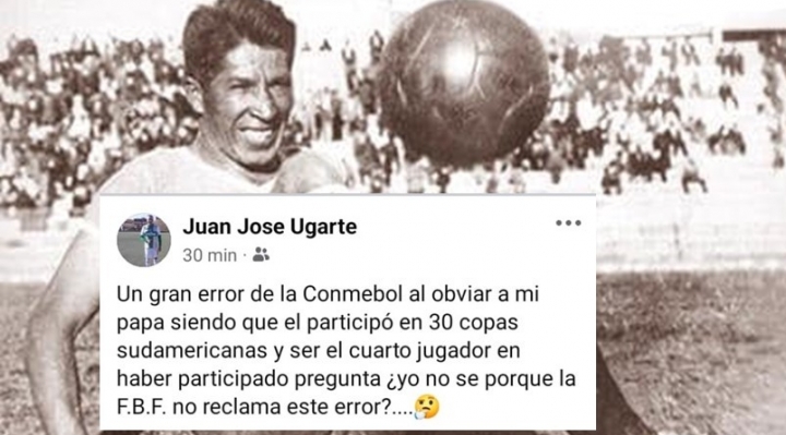 Hijo del Maestro Ugarte pide a la FBF reclamar error de la Conmebol por omitir a su padre