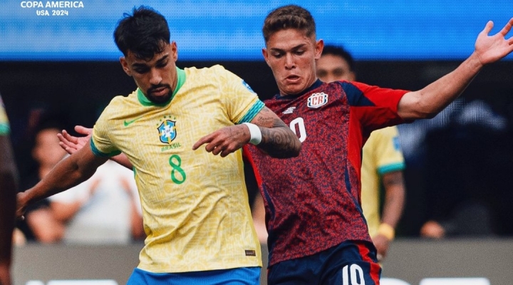 Brasil choca con una férrea defensa de Costa Rica y solo empata en su debut