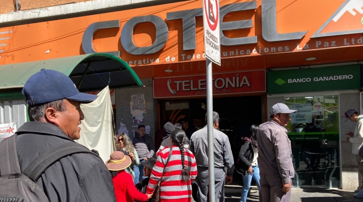 Sindicato de Cotel realiza movilizaciones contra el Consejo Administrativo de esa empresa