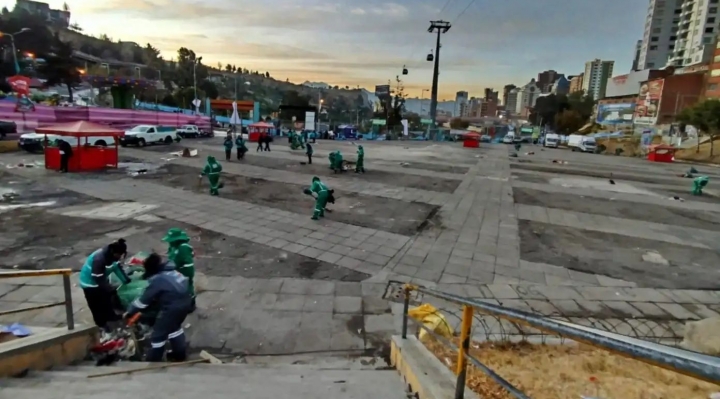 Tras la verbena, 250 personas fueron arrestadas y se encuentran realizando trabajo comunitario